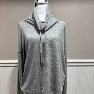 Banana Republic Gray Funnel Neck Pullover (M)